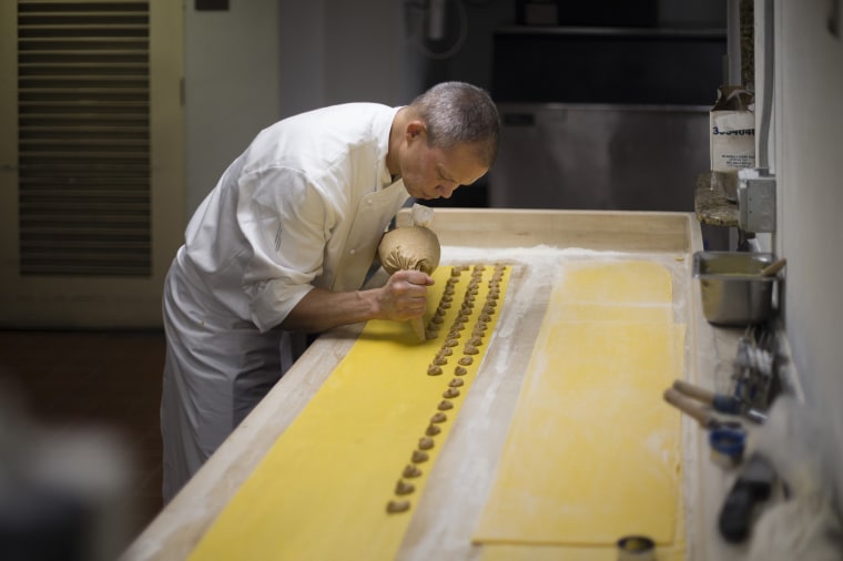 Image: Roberto Fernandez makes ravioli from scratch
