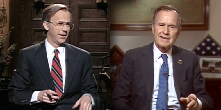 George H. W. Bush and George W. Bush Go Hunting - SNL 