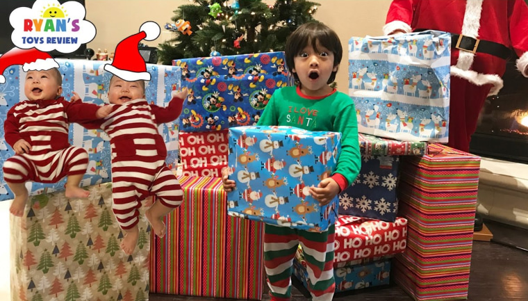 It's holiday season, which means kids are flocking to unboxing videos on YouTube