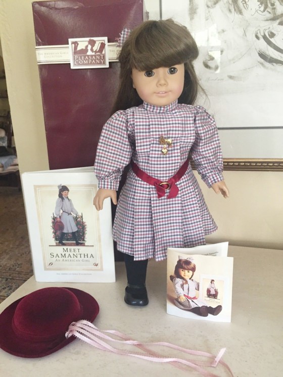 Details about   samantha american girl doll pleasant company with accessories and original oufit 