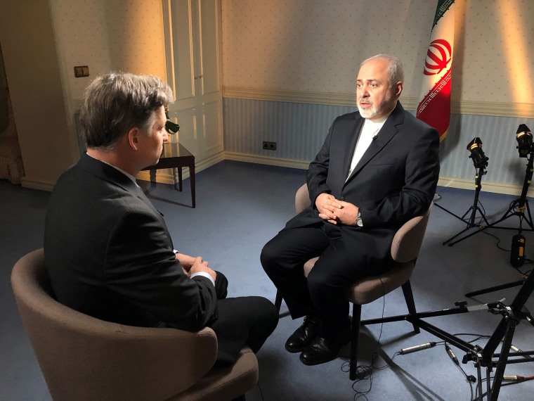 The "same gang" behind the 2003 Iraq War are "at it again" in pushing for war with his country: Iran's Foreign Minister 190215-engel-zarif-mc-931-2_a4e9f8e56f556043aa4ca58428be765a.fit-760w