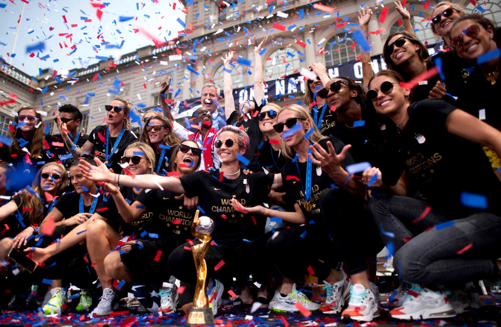 Image result for uswnt parade