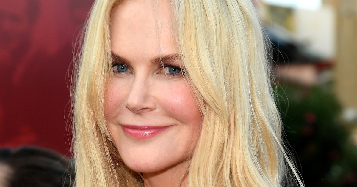 Nicole Kidman shows she's a 'cat girl' with the cutest childhood photos