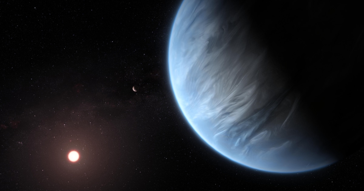 Discovery! Water Vapor — and Likely Clouds, Rain, Too — Found on Strange Alien Planet - NBC News