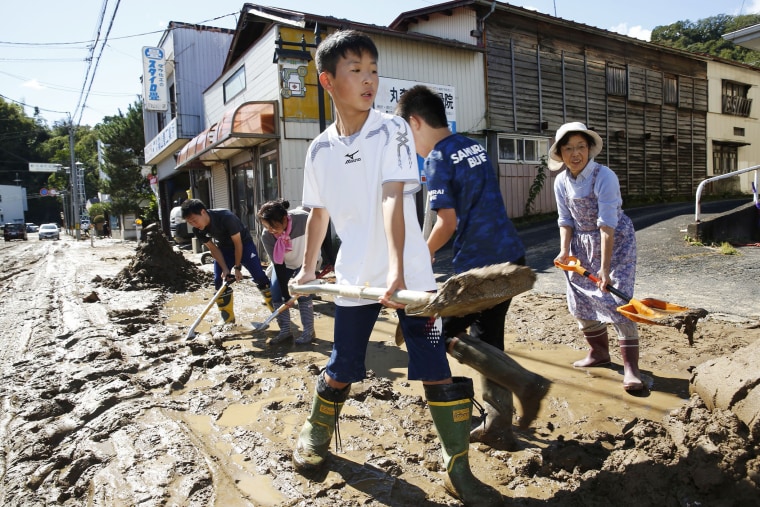 IMAGE: Typhoon Hagibis cleanup