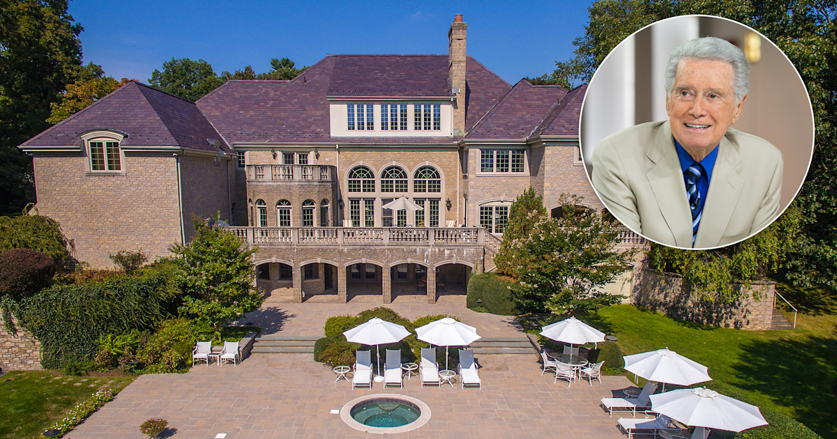 See inside Regis Philbin’s massive Connecticut home — it’s on the market!