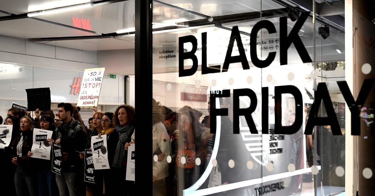 Black Friday Sales Climate Protests Kick Off Around The World