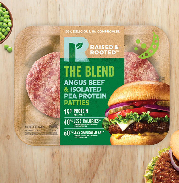 Meat and veggie blends will be popping up all over the place in 2020.