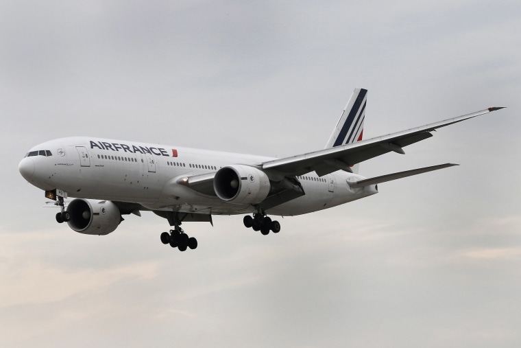 Image: A Boeing 777 jetliner, belonging to Air France Sept. 10, 2019.
