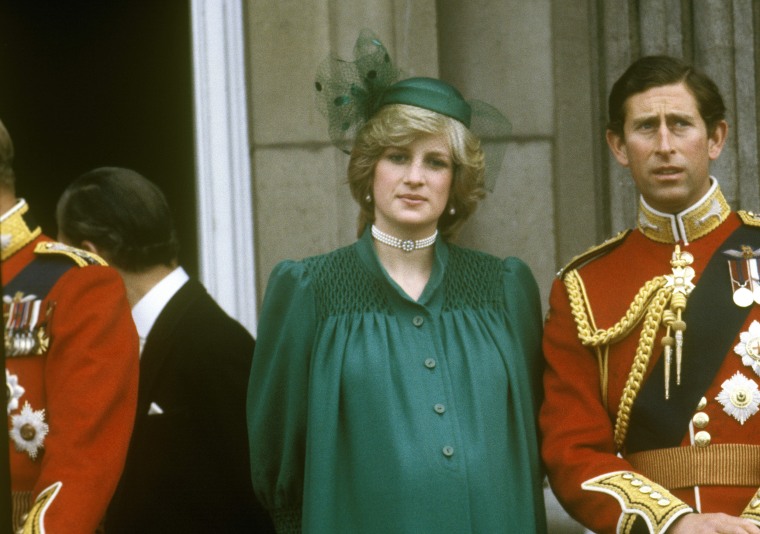 Diana, Princess of Wales,Prince Charles, Prince of Wales ,Diana is pregnant with Prince William ,Trooping the Colour