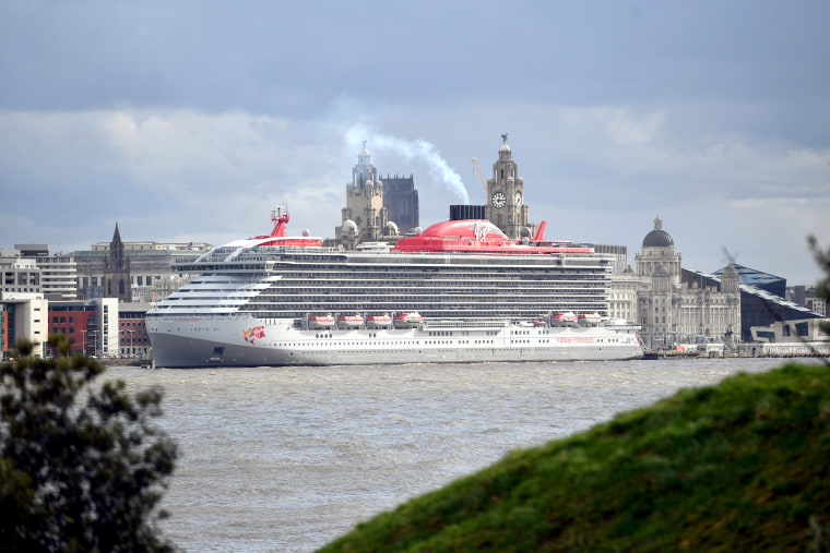 Virgin Voyages 'Scarlet Lady' Cruise Ship Arrives at Liverpool for Star-Studded Extravaganza