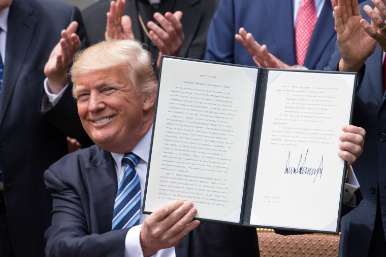 Image: President Trump Signs Executive Order on Promoting Free Speech and Religious Liberty