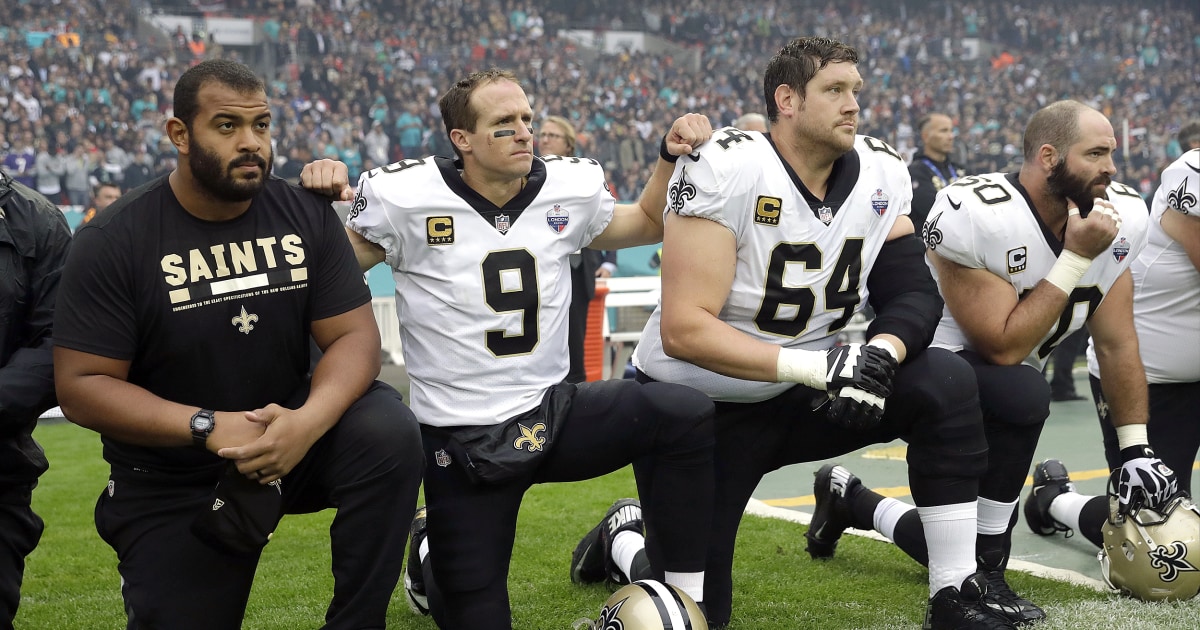 Drew Brees' George Floyd protest comments prioritize the American flag over justice