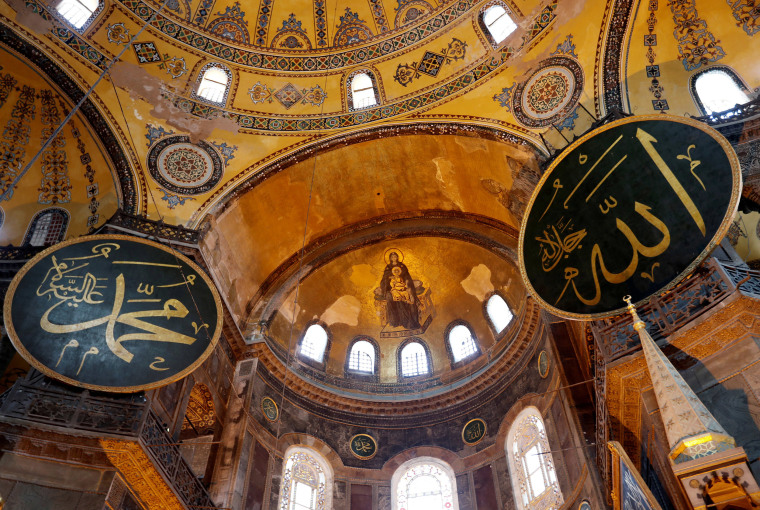 Battle over whether Turkey's Hagia Sophia should be a mosque or ...
