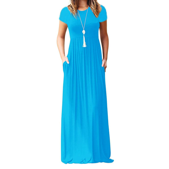light blue maxi dress amazon