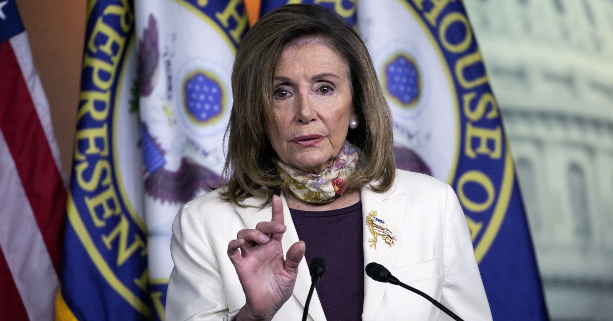 Pelosi calls Trump's opposition to mail-in voting a 'contradiction'