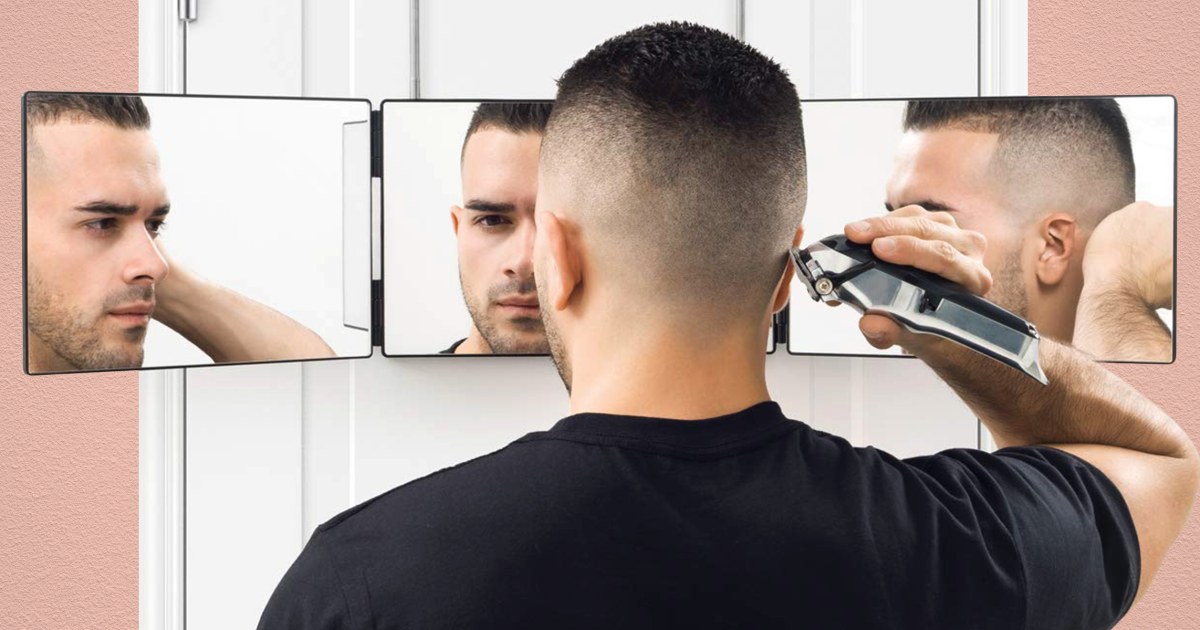 how to cut hair at home boy with trimmer