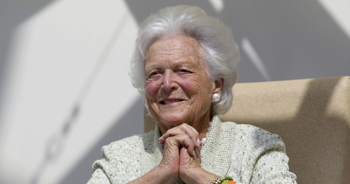 Why Barbara Bush had a change of heart on transgender issues in her 90s