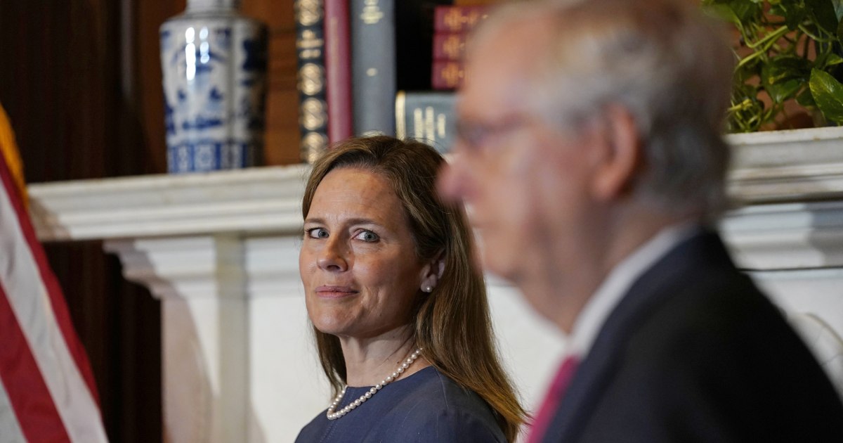 Republicans know they can't be honest about why they support Amy Coney Barrett thumbnail
