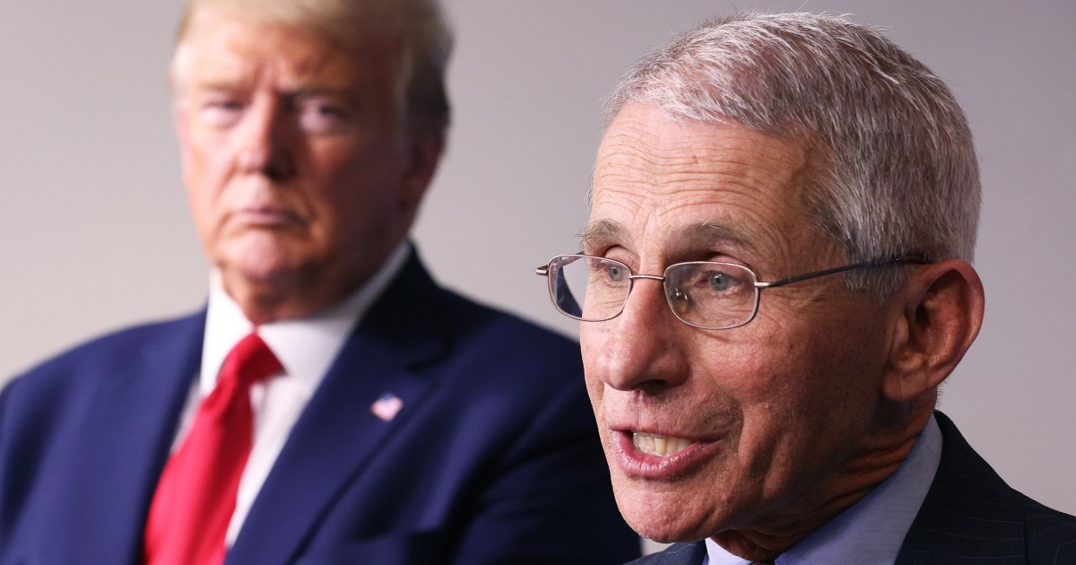 White House blasts Fauci after he says U.S. is ‘poorly’ prepared for Covid-19 winter