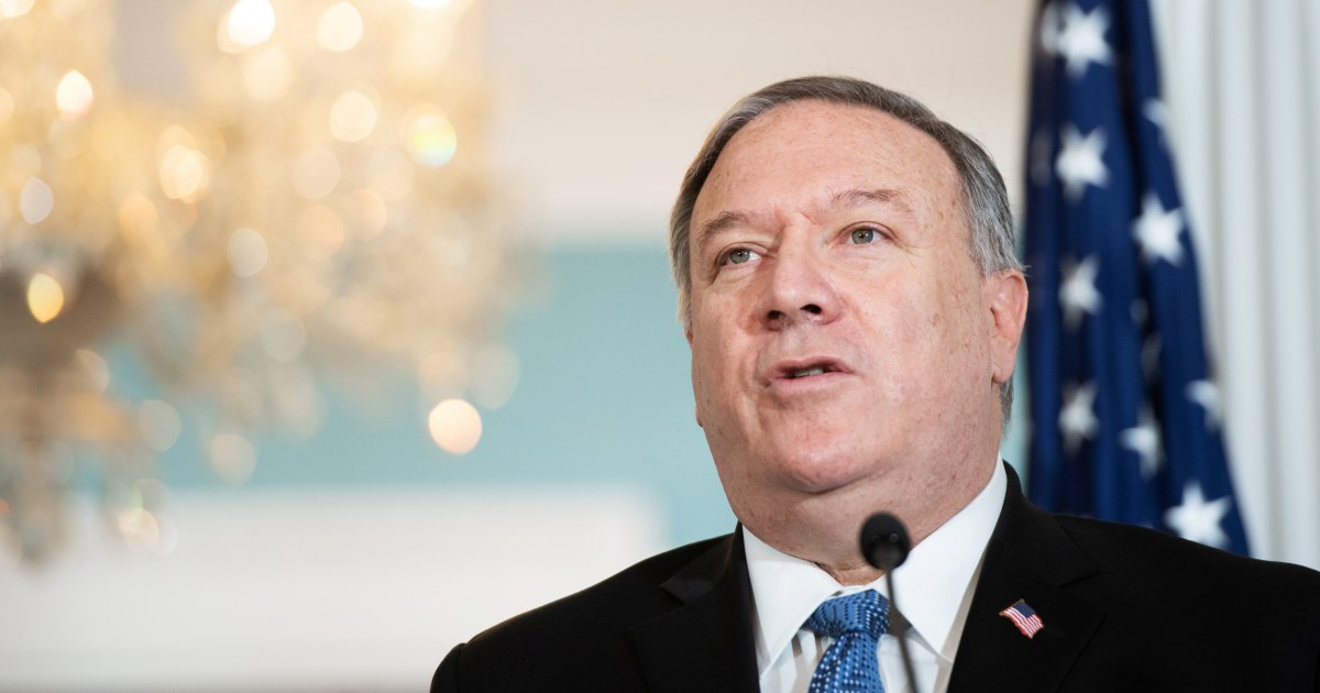 Secretary of State Pompeo says The Hague is ‘very clearly’ Russian