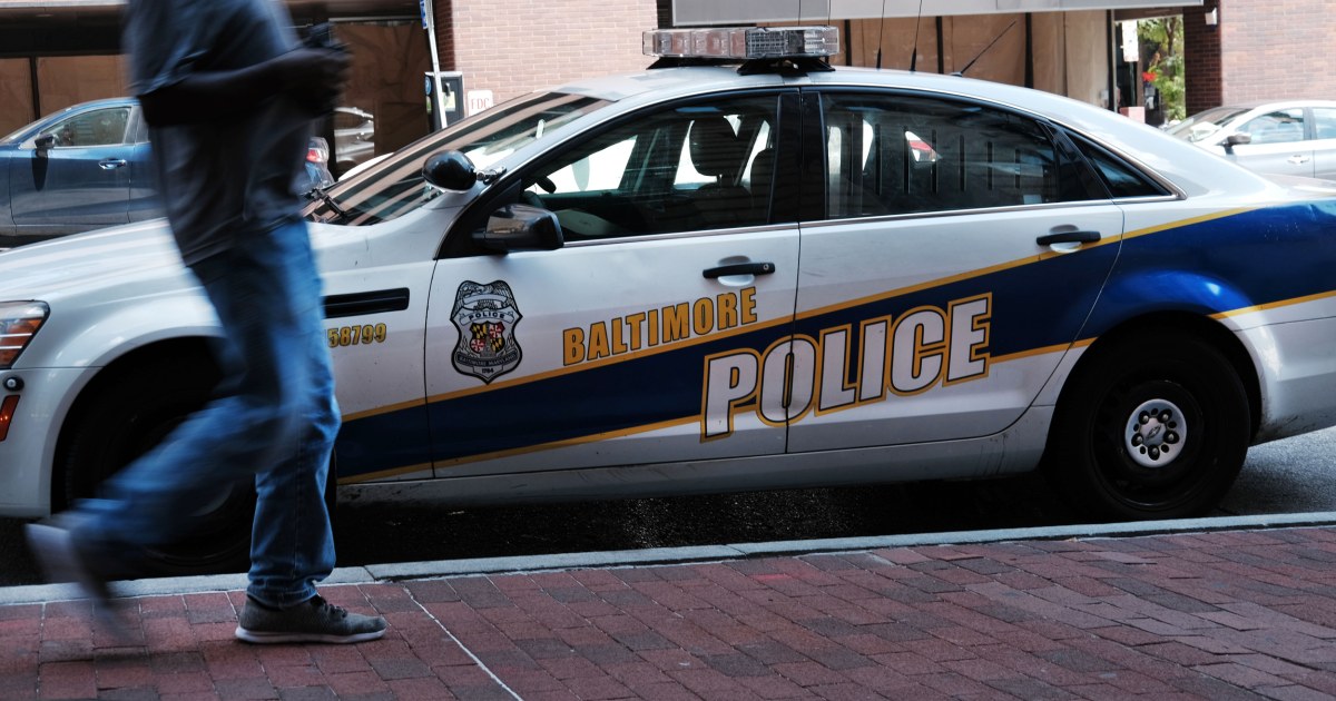 Baltimore police officer charged with assaulting man who refused to wear face mask