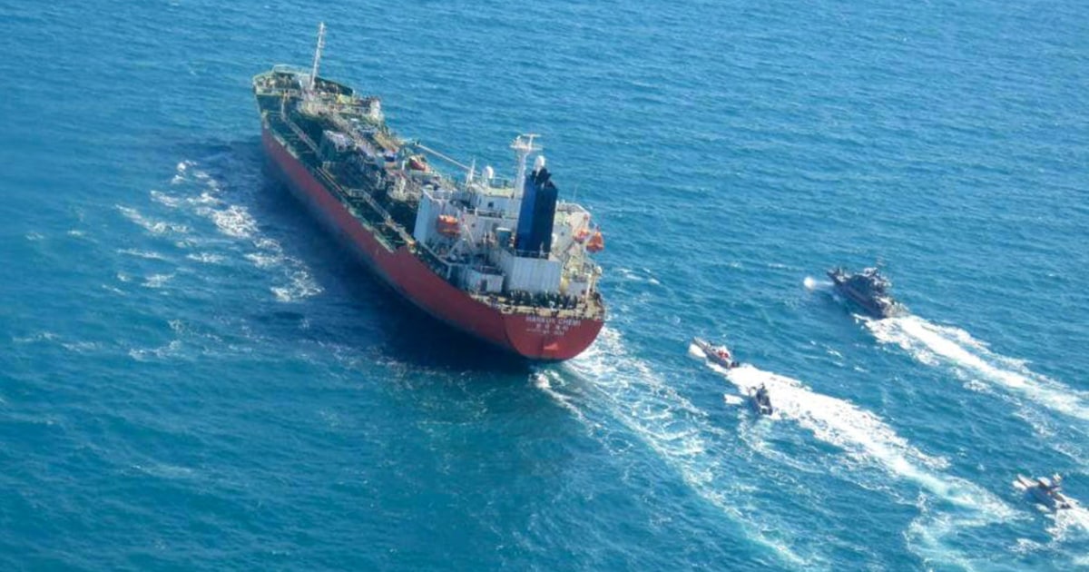 South Korea sends diplomat to Tehran talks after Iran seizes tanker