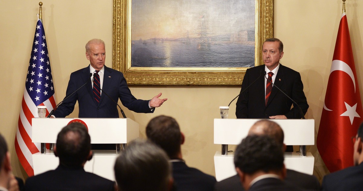 Ο Μπάιντεν δεν μπορεί να αφήσει τον Ερντογάν της Τουρκίας να ξεφύγει πλέον από τις απειλές του προς τους Αμερικανούς