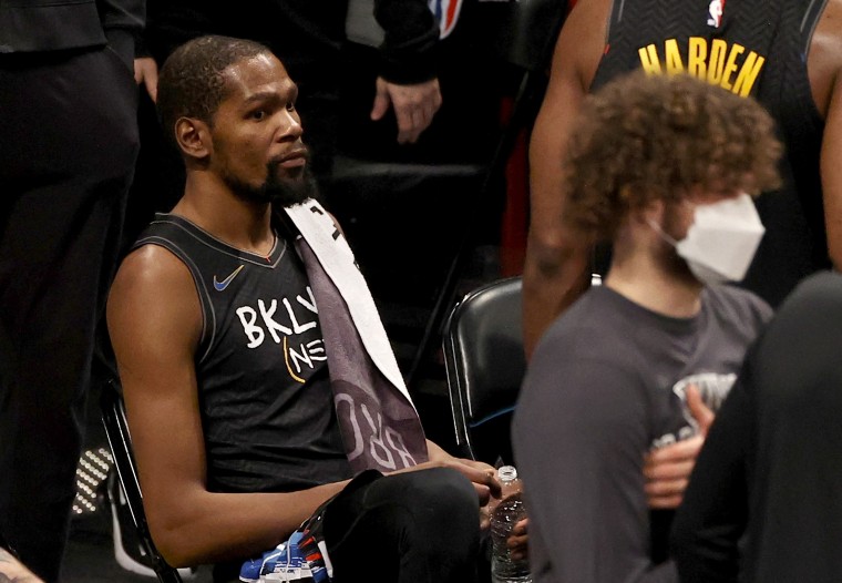 Image: Brooklyn Nets player Kevin Durant