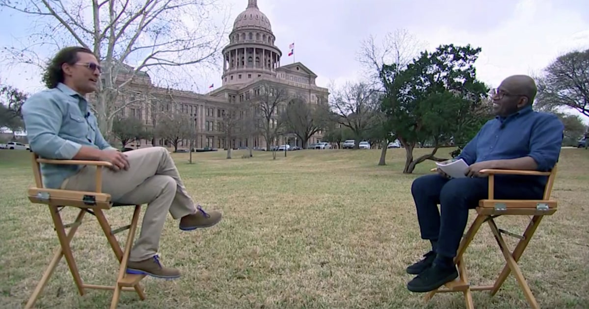 Matthew McConaughey talks about considering a Texas gubernatorial candidate