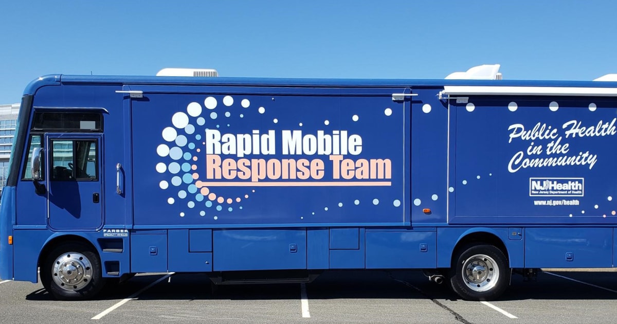 New Jersey launching new vaccination vans to bring Covid-19 help to hard-to-reach people
