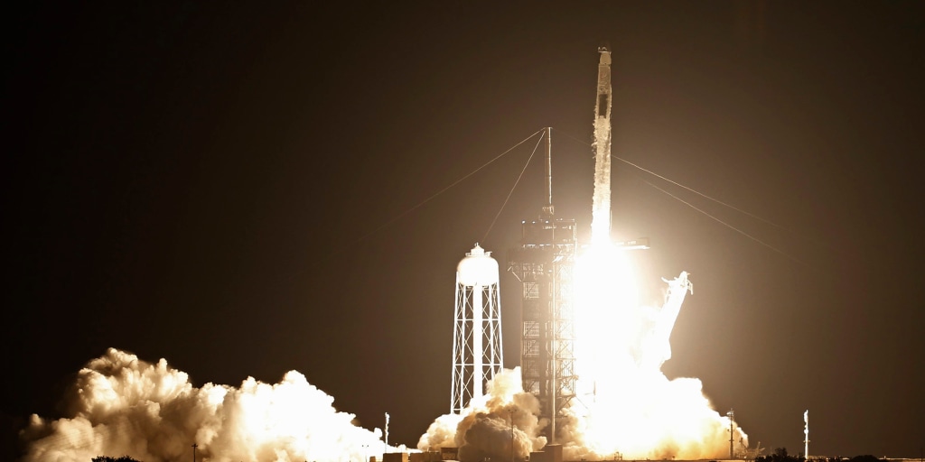 NASA, SpaceX launch astronauts on reused rocket to International Space  Station
