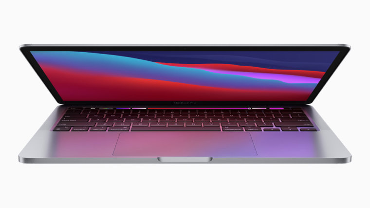 The 13-inch MacBook Pro with M1.