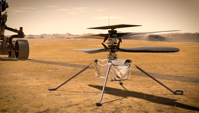 Imazh: Helikopter Marsi i zgjuarsisë