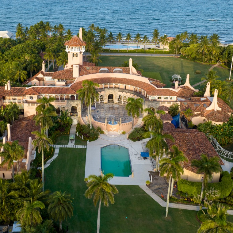 Trump's Mar-a-Lago estate on Aug. 10, 2022, in Palm Beach, Fla.
