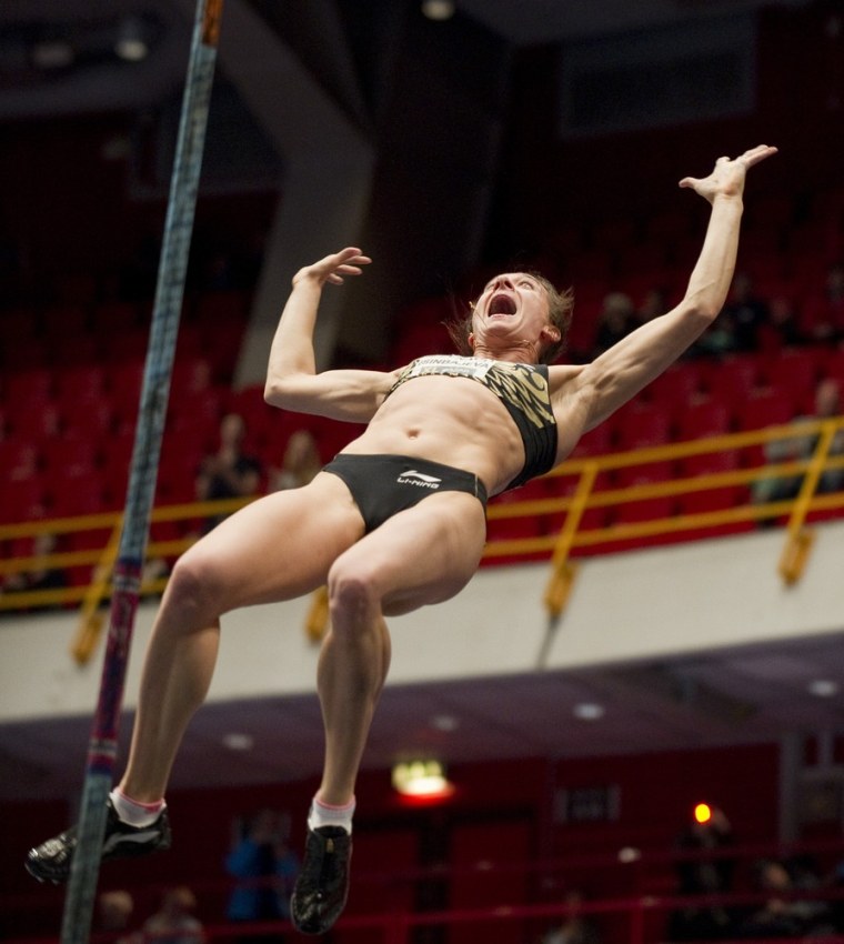 yelena isinbayeva world record 2012