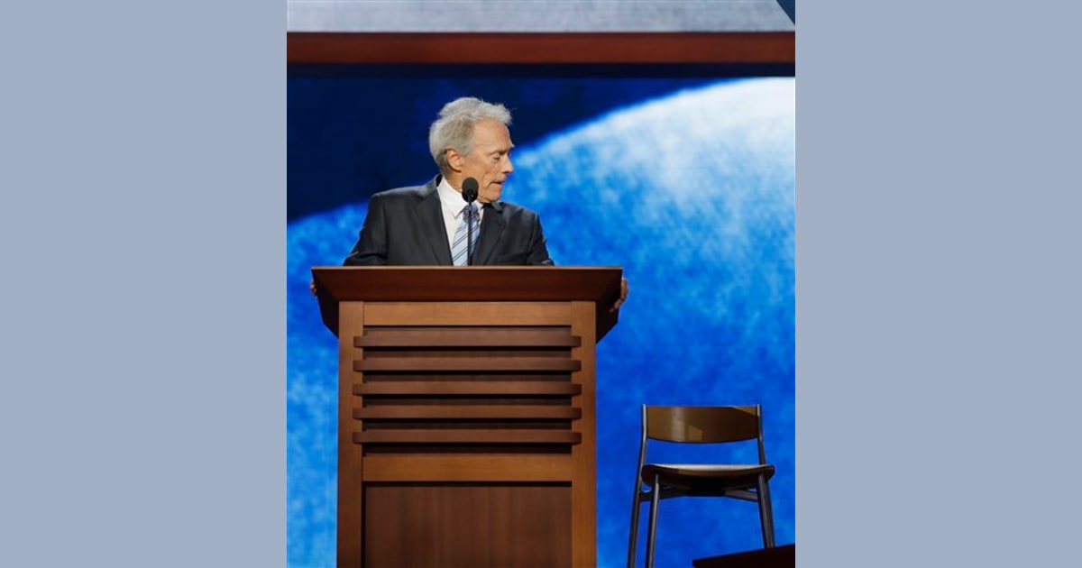 Clint Eastwood Defends His Empty Chair Rnc Speech