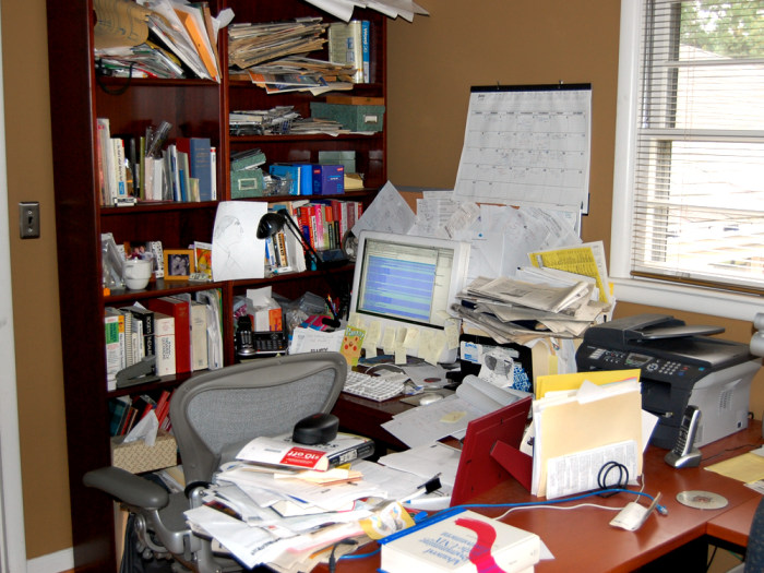 Cluttered cubicle may make you more organized - TODAY.com