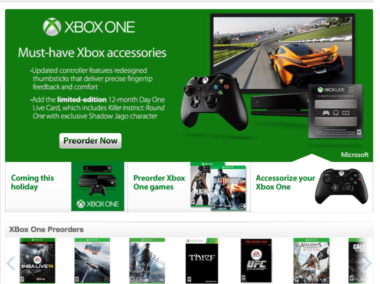 xbox one sold out