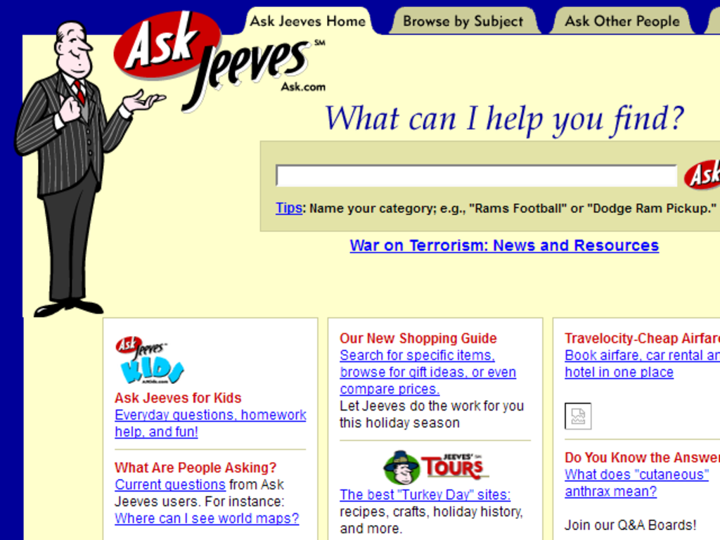 how to get rid of ask jeeves search engine