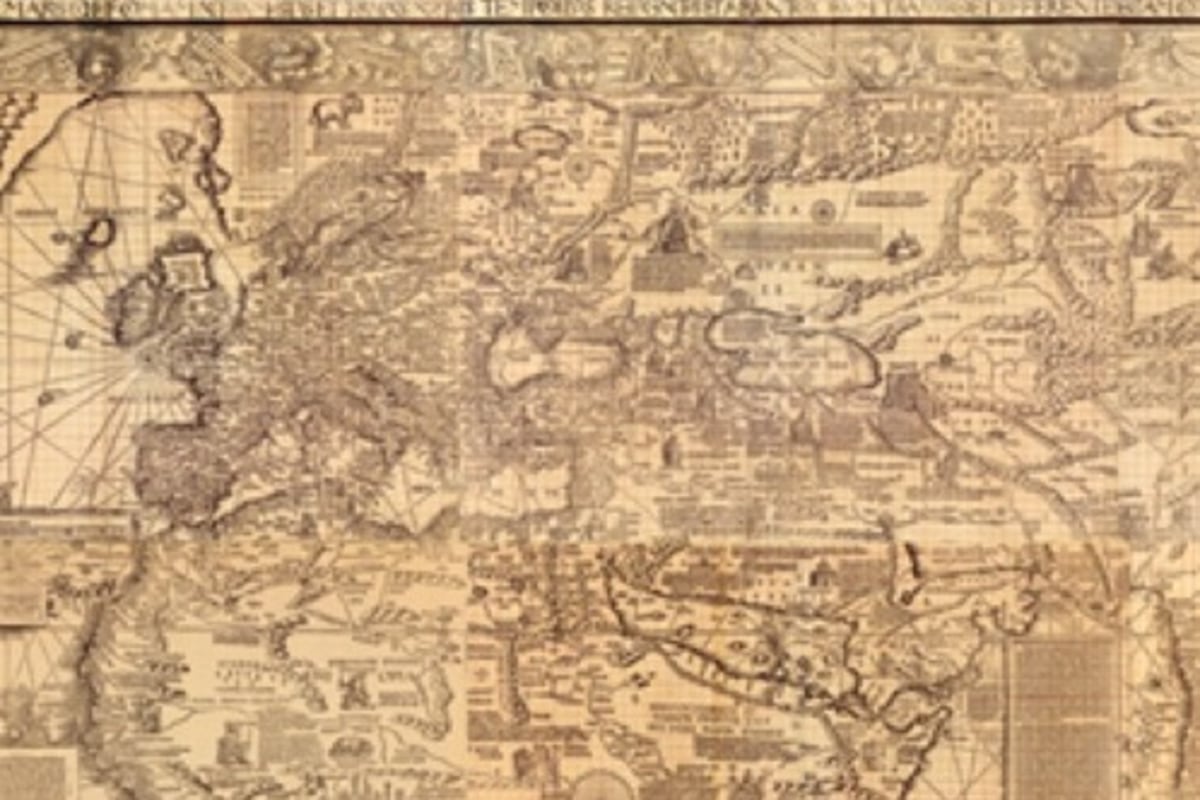 Mysterious renaissance map charts cartographer's methods - NBC News